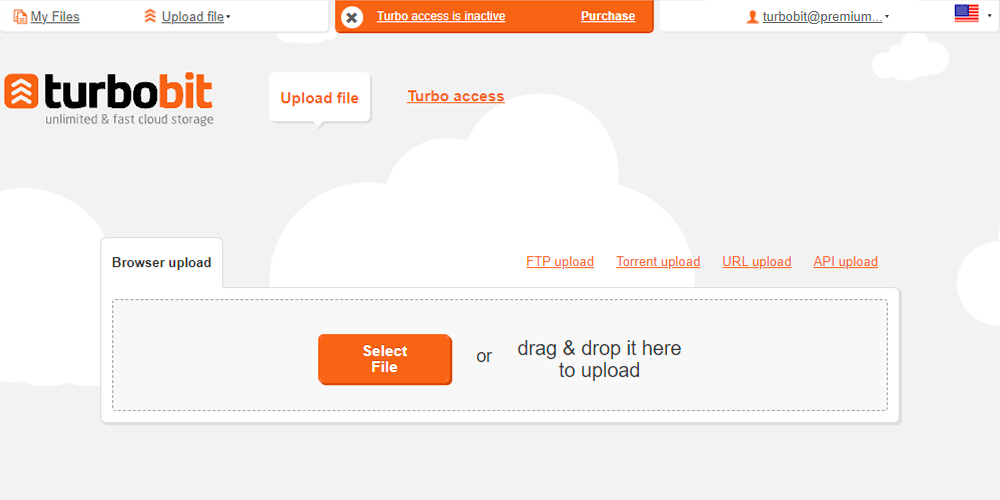Upload your files to Turbobit Turbobit Upload Options